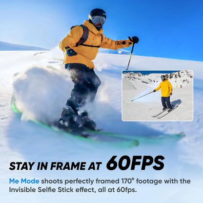 Insta360 CINSAAQ/B-SKN X3 Snow Kit 5.7K 360 Action Camera