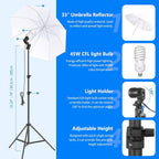 Neewer FBA_10086175 Photography Lighting Kit - Backdrops - Softbox - LED - Studio