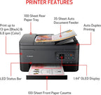 Canon 4460C052 PIXMA TR7020a Wireless All-in-One Printer