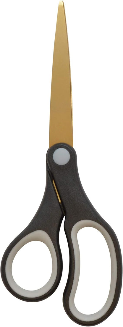 Westcott 55847 8-Inch Titanium Scissors Office Home (2 Pack)