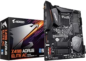Gigabyte Z490 AORUS ELITE AC LGA1200 ATX Motherboard — main product image