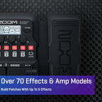 Zoom G1X FOUR Multi-Effects Guitar Pedal Expression Pedal