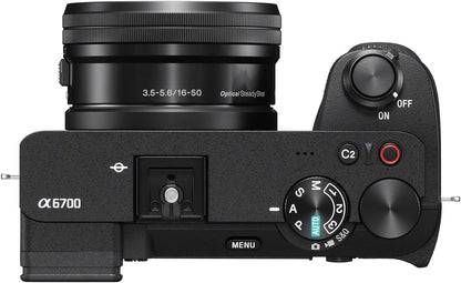 Sony ILCE6700L/B Alpha 6700 APS-C Camera 16-50mm Lens