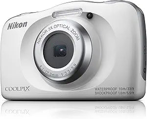Nikon 26530 Coolpix W150 Waterproof Compact Camera, White — main product image