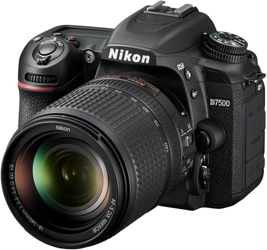 Nikon D7500 DSLR Camera with 18-140mm VR Lens Kit