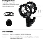 SmallRig SR-FA01-1859 Microphone Shock Mount with Cold Shoe