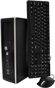 HP 6200 Elite Desktop Computer Bundle WiFi (Renewed) — main product image