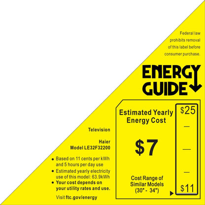 Haier LE32F32200 32-Inch 720p LED TV Roku Ready