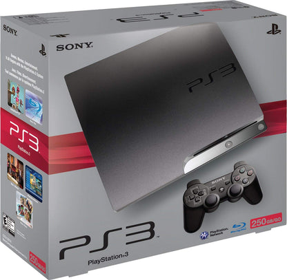 Sony PlayStation 3 Slim 250GB (Renewed)