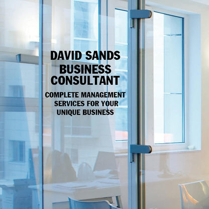 Westcott 15860 LetterCraft 6-Inch Removable Vinyl Letters - Black