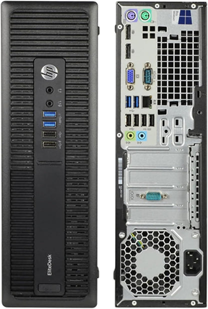 HP HP 800 G1 EliteDesk i5 SFF Desktop (Renewed)