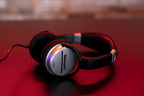 Numark HF125 DJ Headphones Ultra-Portable Silver
