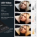 Neewer 10099181 Selfie Light with Phone Clip - Rechargeable LED