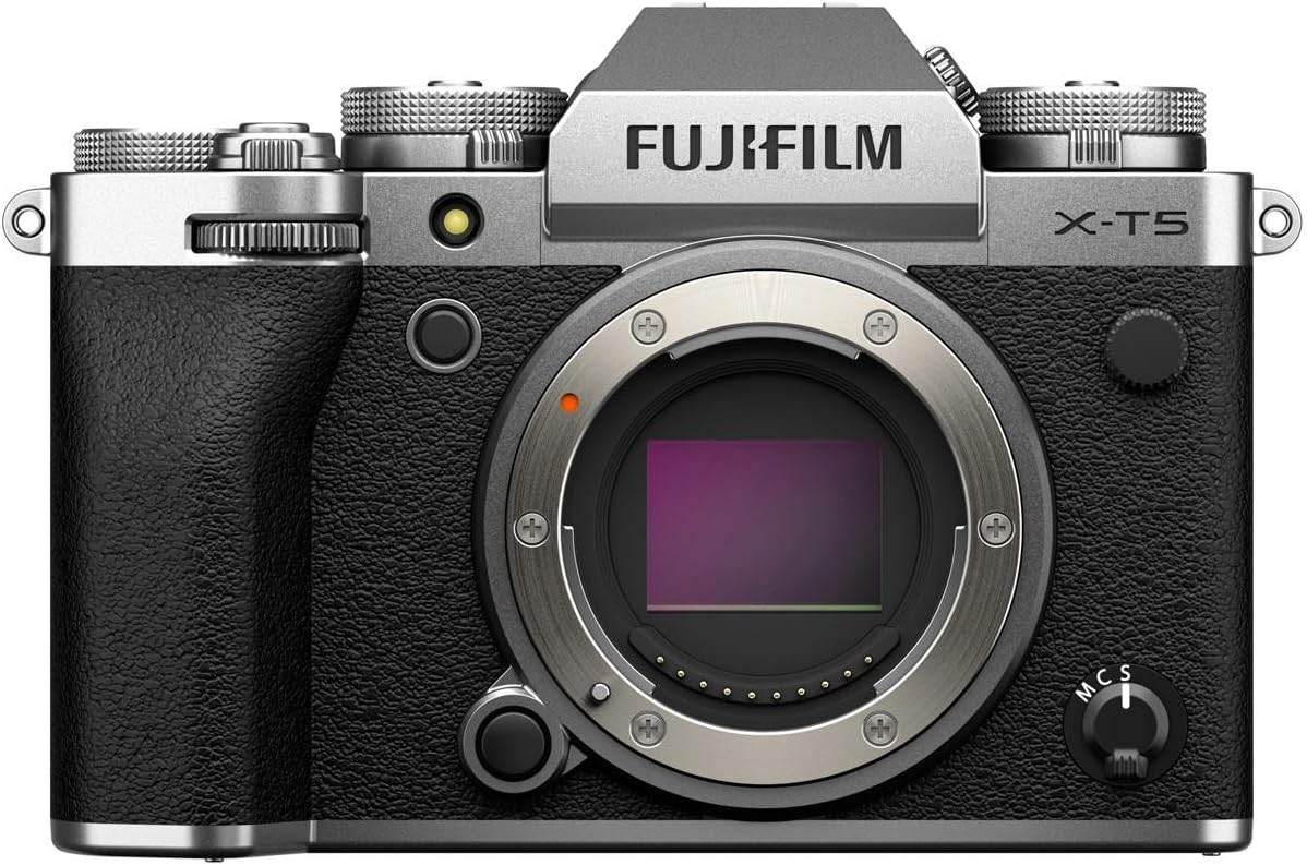 Fujifilm X-T5 40MP Mirrorless Camera Body Silver