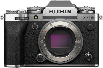 Fujifilm X-T5 Silver Mirrorless Camera Bundle
