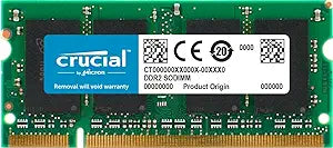 Crucial CT51264AC800 4GB DDR2 800MHz SODIMM Memory — main product image
