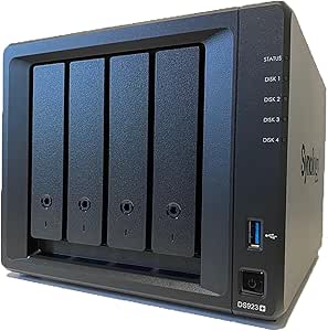 Synology DS923+ DiskStation 4-Bay NAS — main product image