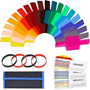Neewer 10093782 Camera Flash Gel Filter Kit
