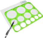 Westcott T-826 Jumbo Circles Template - Drawing Tool