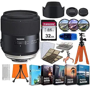 Tamron 45mm 1.8 Canon EF Lens Bundle