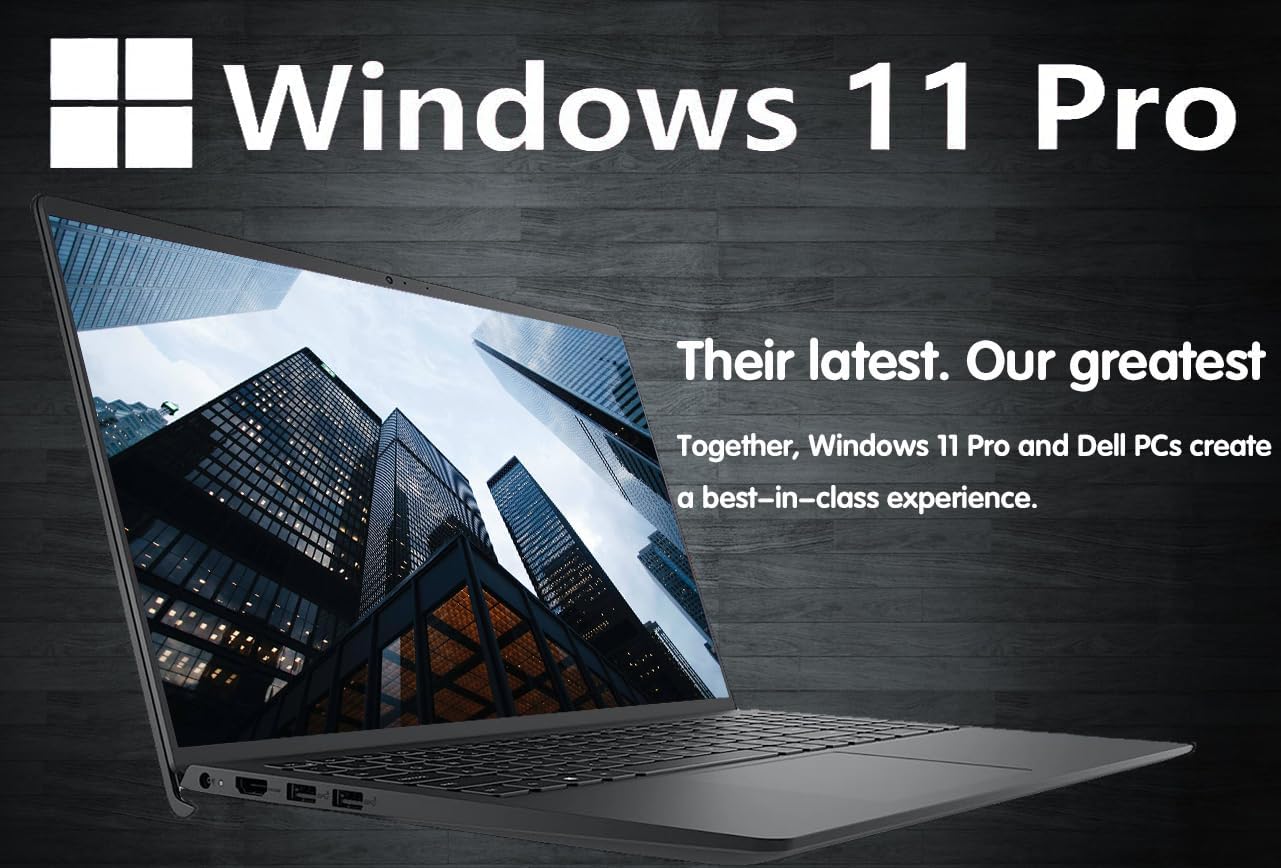 Dell Inspiron 15.6" FHD i7 Business Laptop 512GB SSD