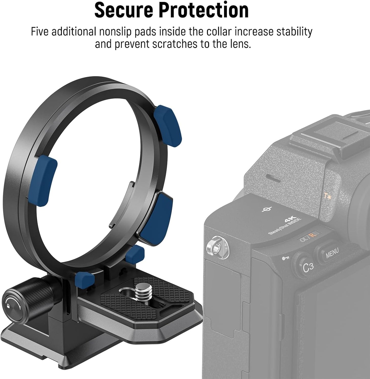 Neewer CA021 Camera Lens Collar Mount for Sony Alpha