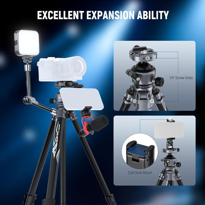 Neewer 10103491 LITETRIP LT07 Travel Tripod Ball Head