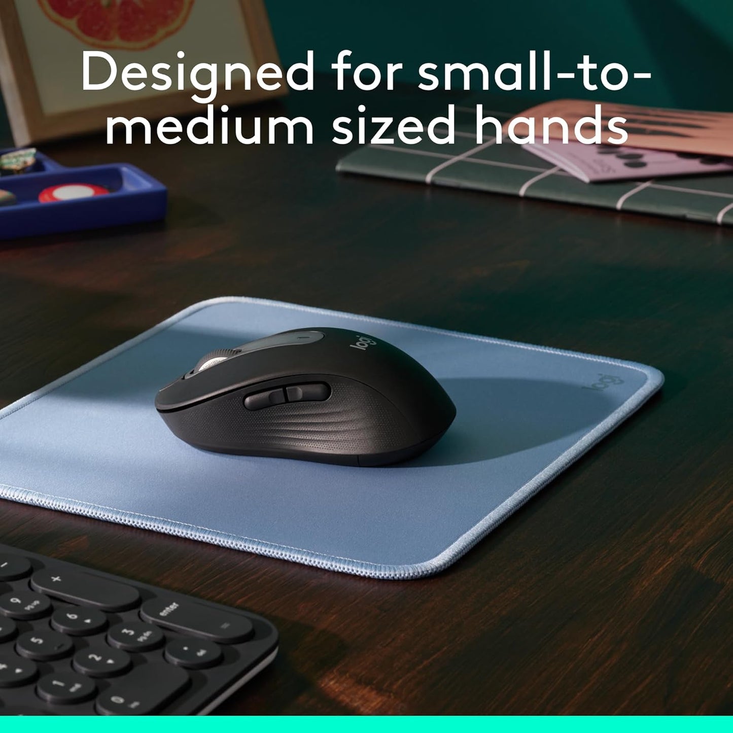 Logitech 910-006268 Signature M650 Wireless Mouse - Black