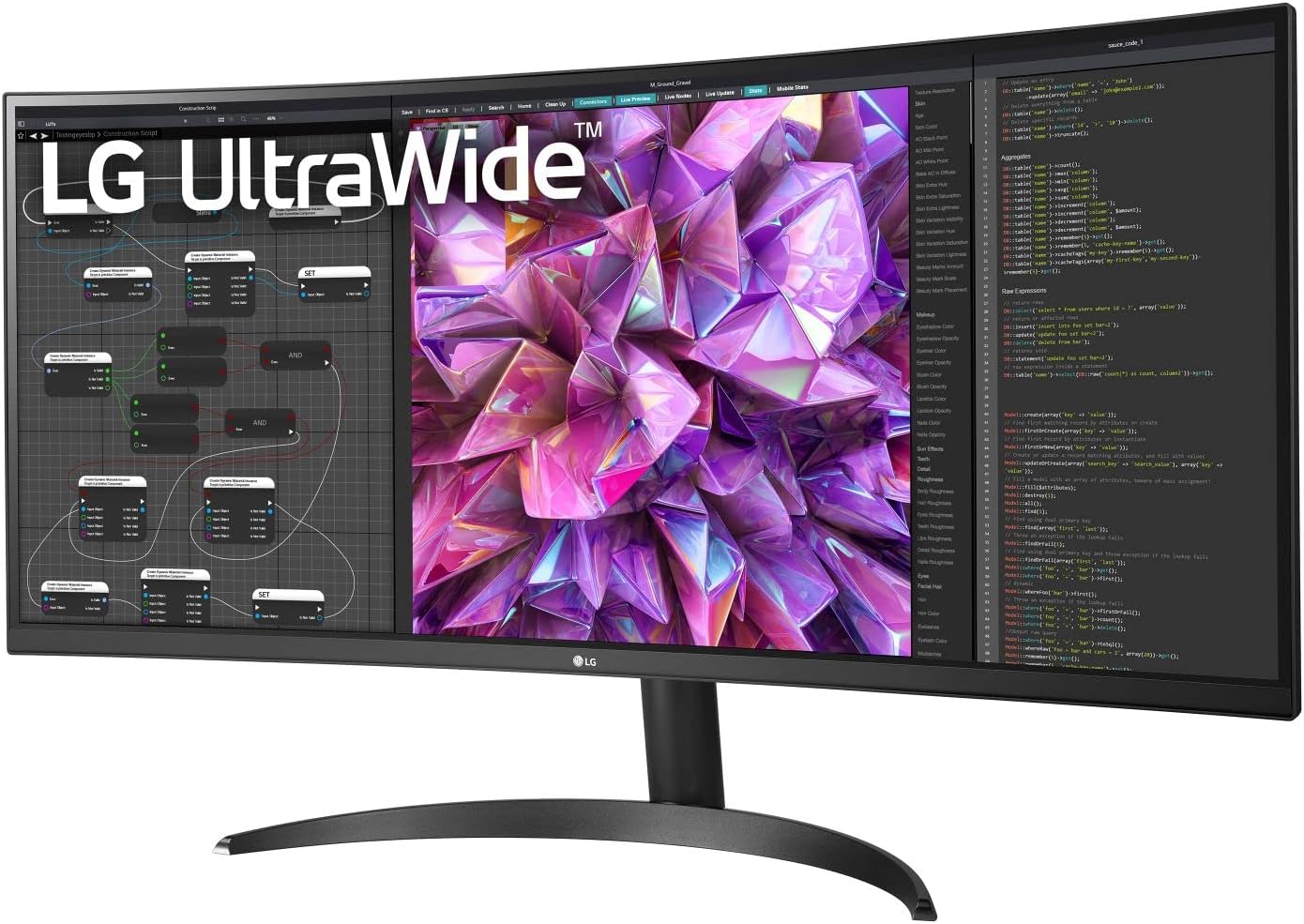 LG 34WQ60C-B.AUS 34" Curved UltraWide QHD IPS Monitor