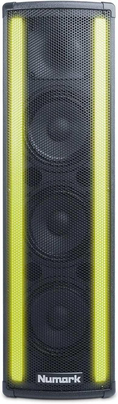 Numark Lightwave 2-Way DJ Speaker LED Beat Sync