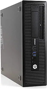 HP 800G1 EliteDesk PC - i5, 16GB RAM, 500GB SSD, Win 10 Renewed