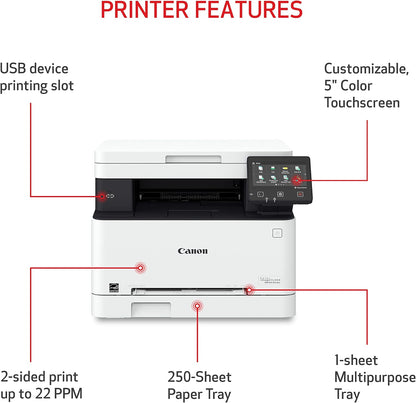 Canon 5158C007 Color imageCLASS MF653Cdw Wireless Laser Printer