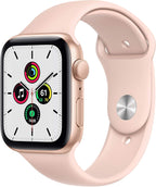 Apple Watch Series SE (GPS, 44mm) Gold Renewed