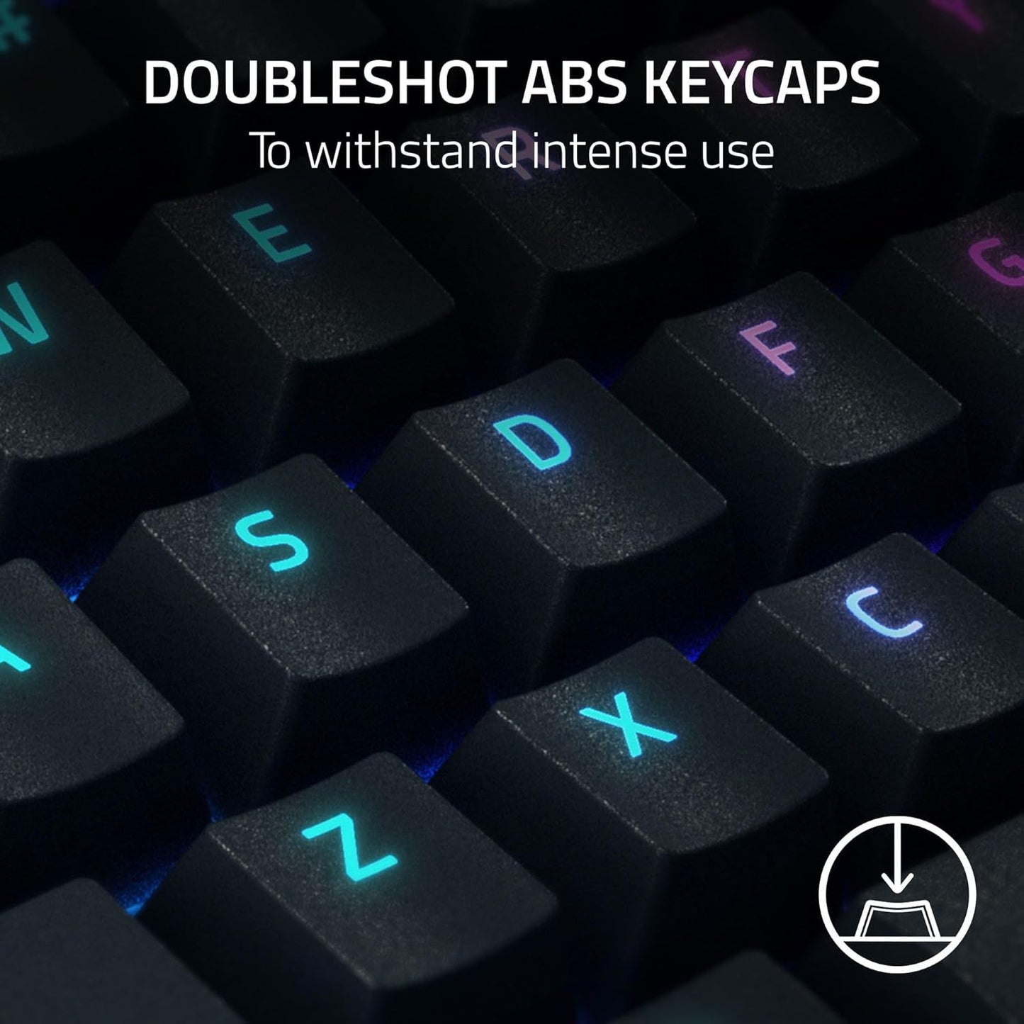 Razer Blackwidow V4 Mechanical Gaming Keyboard - Green Switches (Renewed)
