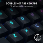 Razer RZ03-04690200-R3U1 BlackWidow V4 Green Switch Keyboard