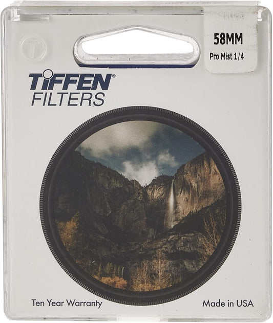 Tiffen 58PM14 58mm Pro-Mist 1/4 Filter - Diffusion Effects