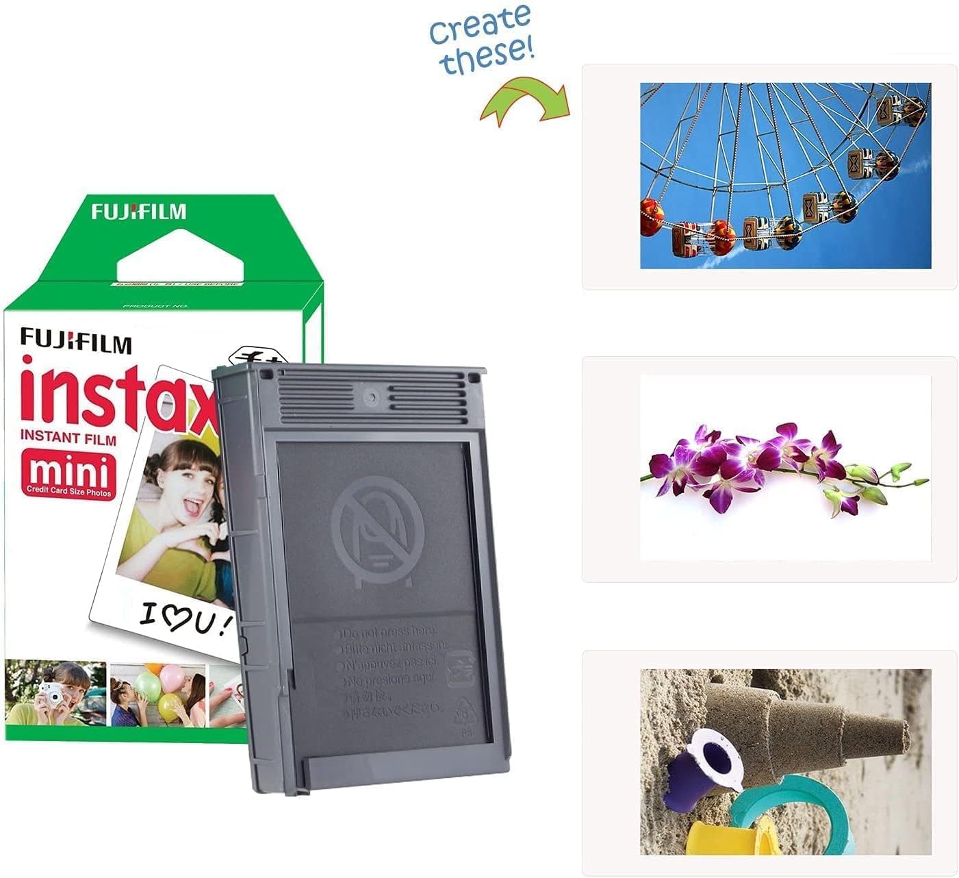 Fujifilm Instax Mini 11 Camera Bundle Film Accessories