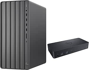 HP Envy TE01-3254 i7 Desktop with D6000 Dock