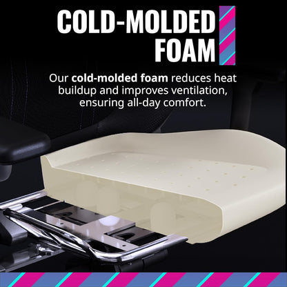 Cooler Master CMI-GCHYB1-BK Hybrid 1 Ergonomic Gaming Chair