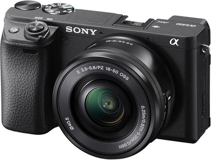 Sony a6400 Mirrorless Camera with 16-50mm Lens Bundle