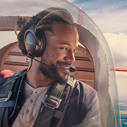 Bose 857641-3140 A30 Aviation Headset Bluetooth LEMO - Black