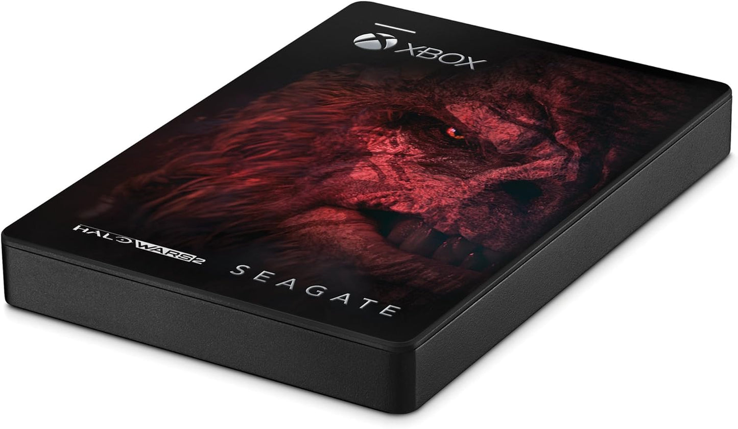 Seagate STEA2000410 2TB Game Drive Xbox Halo Wars 2 Edition