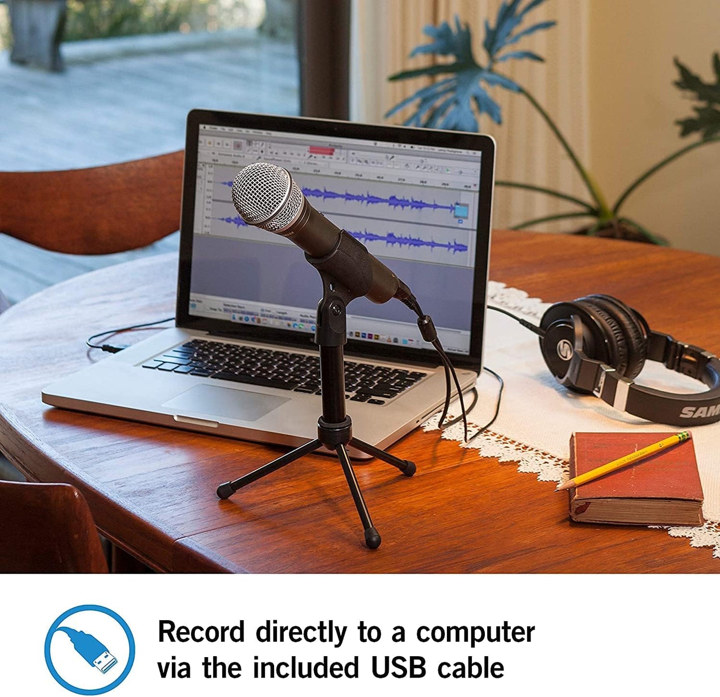 Samson SAM SAQ2U USB/XLR Dynamic Microphone Recording Pack