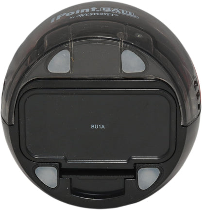 Westcott 15570 iPoint Ball Battery Pencil Sharpener - Red/Black