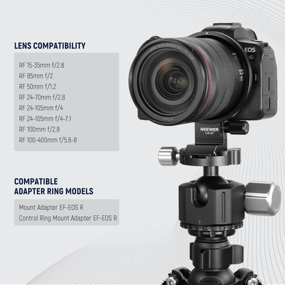 Neewer 10103205 Canon R5/R6 Rotatable Lens Collar