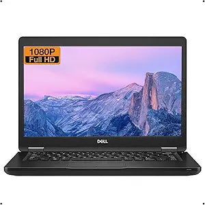 Dell 5490 Latitude 14" Laptop i5-8350U 16GB 512GB SSD (Renewed)