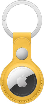 Apple MM063ZM/A AirTag Leather Key Ring Meyer Lemon