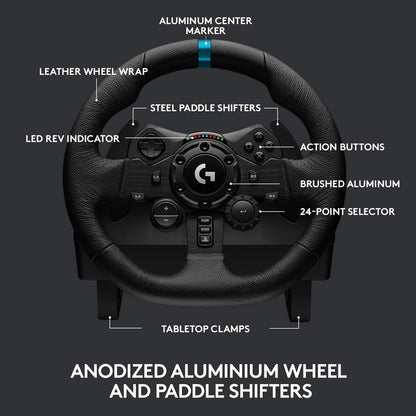 Logitech G923 TRUEFORCE Racing Wheel (Renewed)