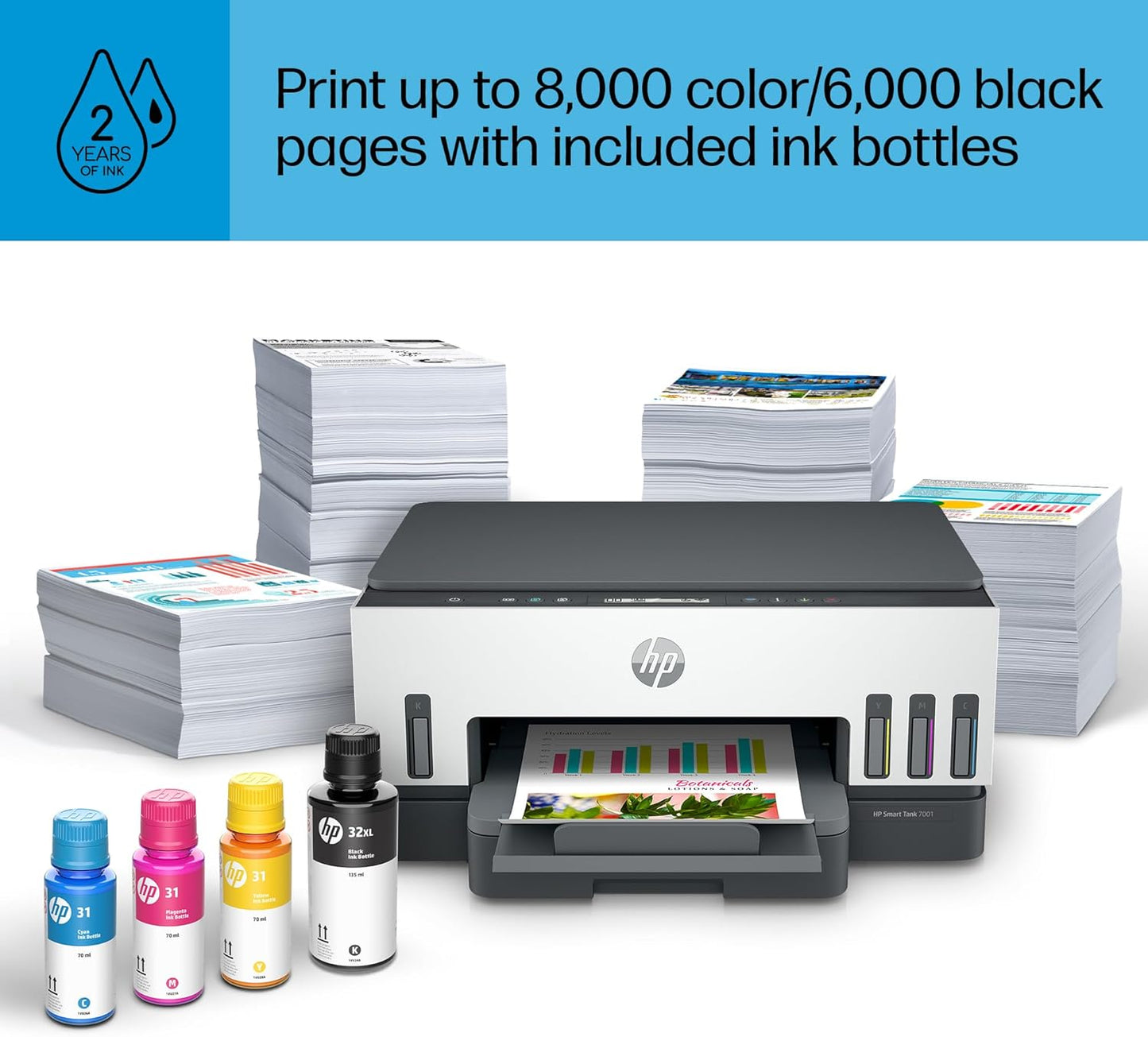 HP Smart Tank 7001 Wireless All-in-One Printer