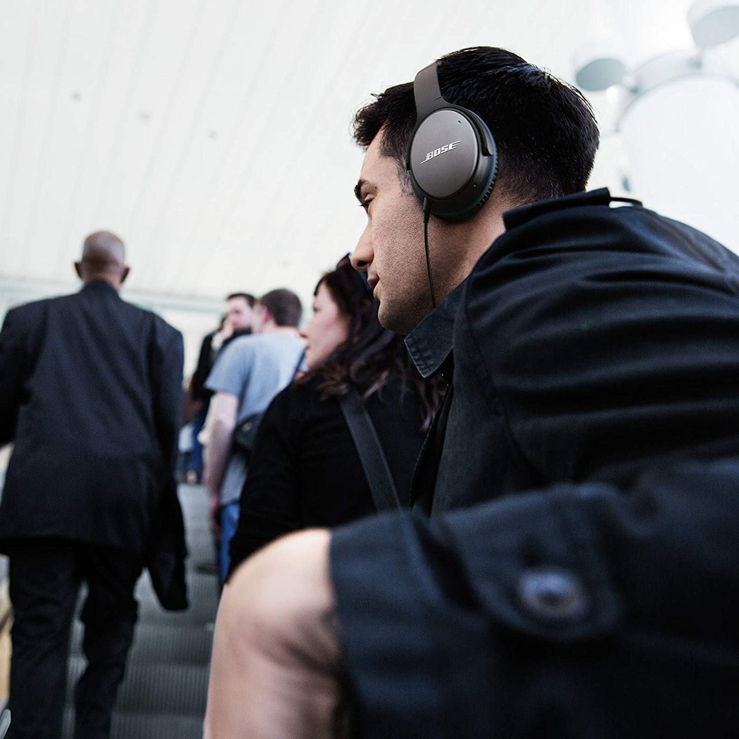 Bose 715053-0010 QuietComfort 25 Noise Cancelling Headphones Renewed